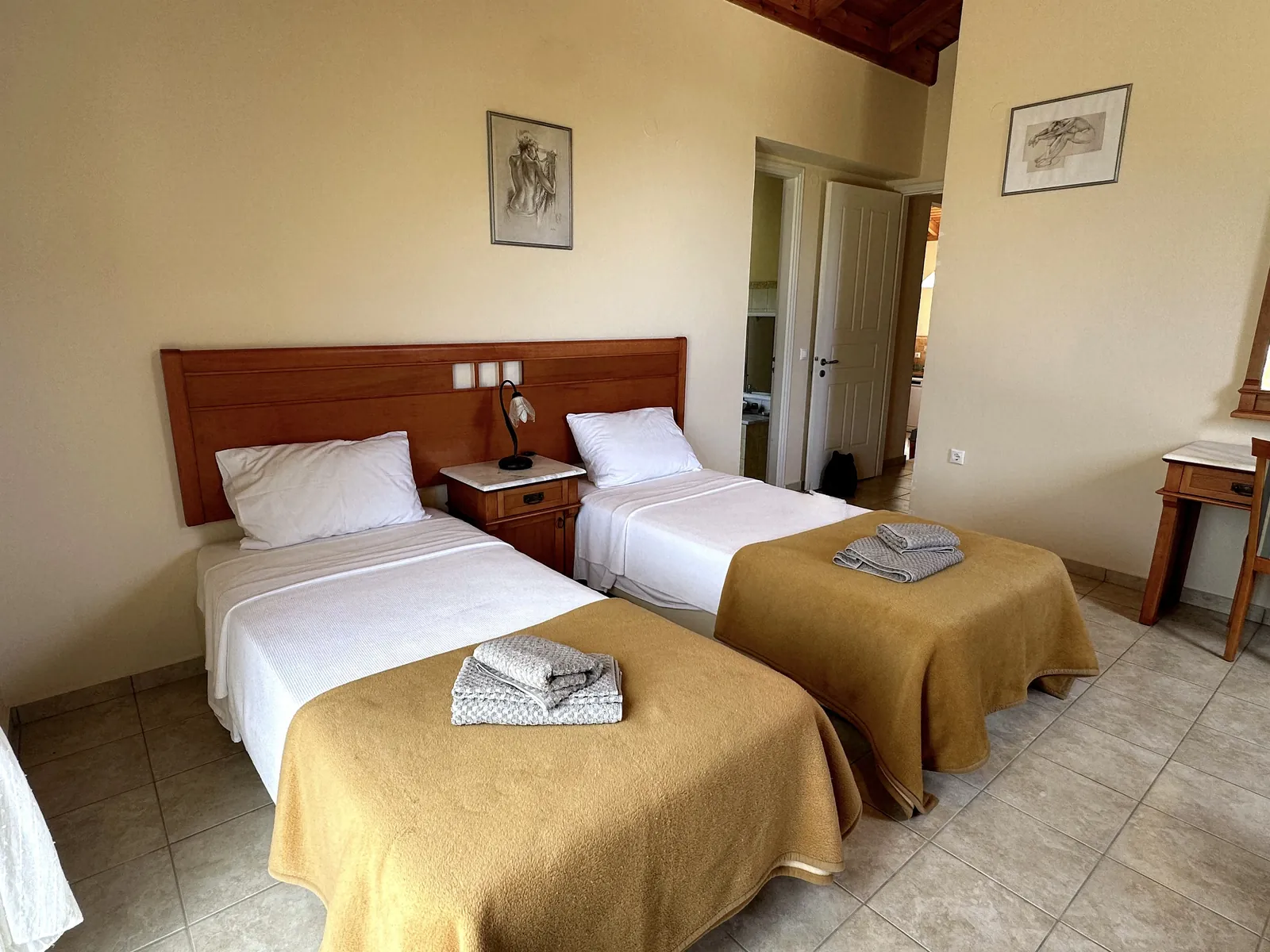 Villa Anatoli: υπνοδωμάτιο
