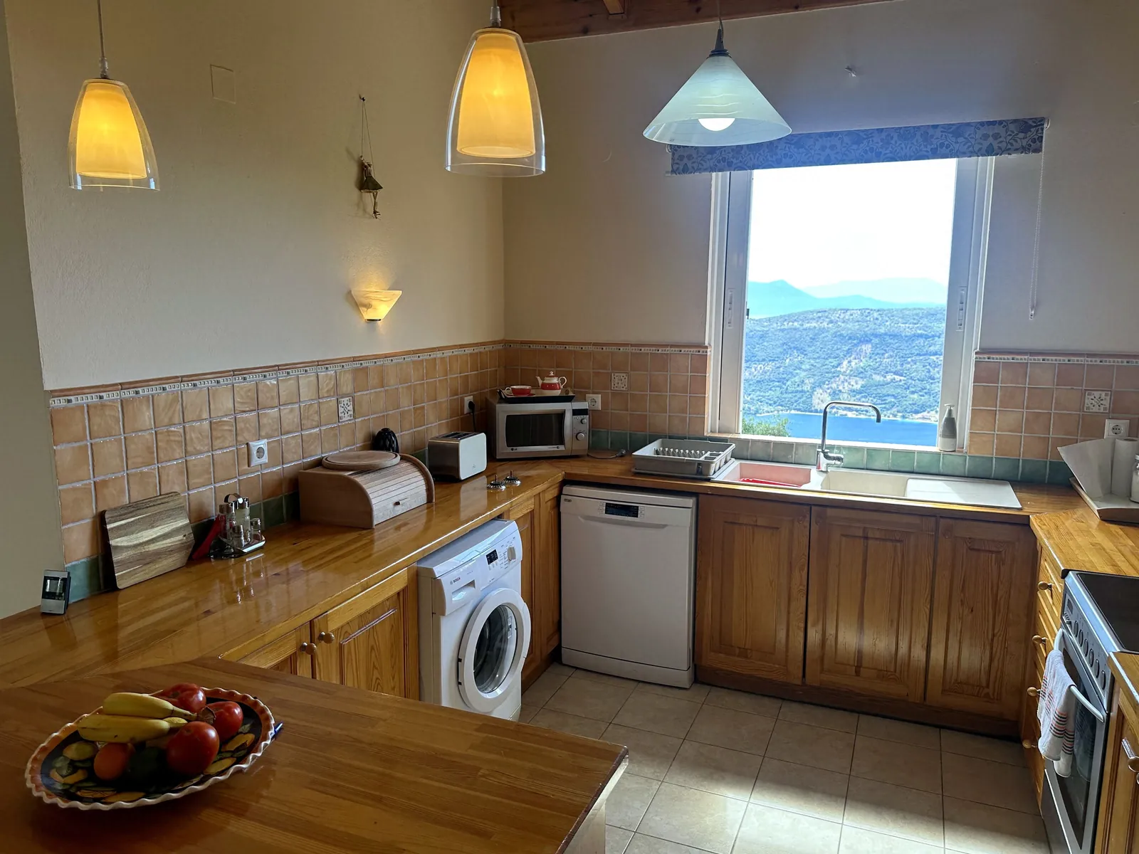 Villa Anatoli: κουζίνα