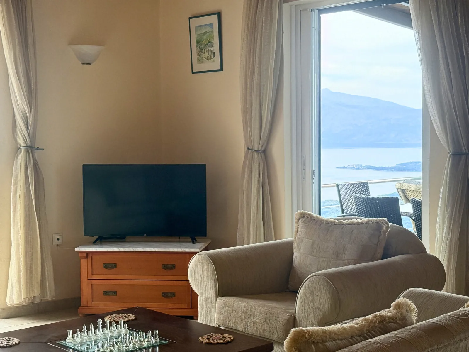 Villa Scala: σαλόνι